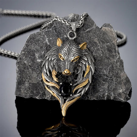 Collier Loup Fenrir