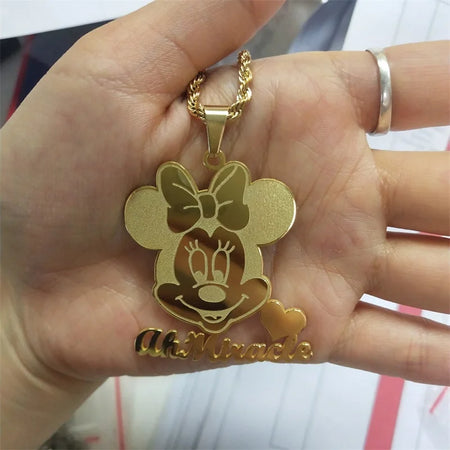 Collana personalizzata Minnie