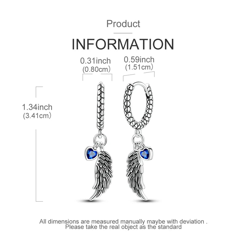 Boucles d’oreilles Ailes Célestes