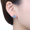 Boucles d’oreilles Raie Manta