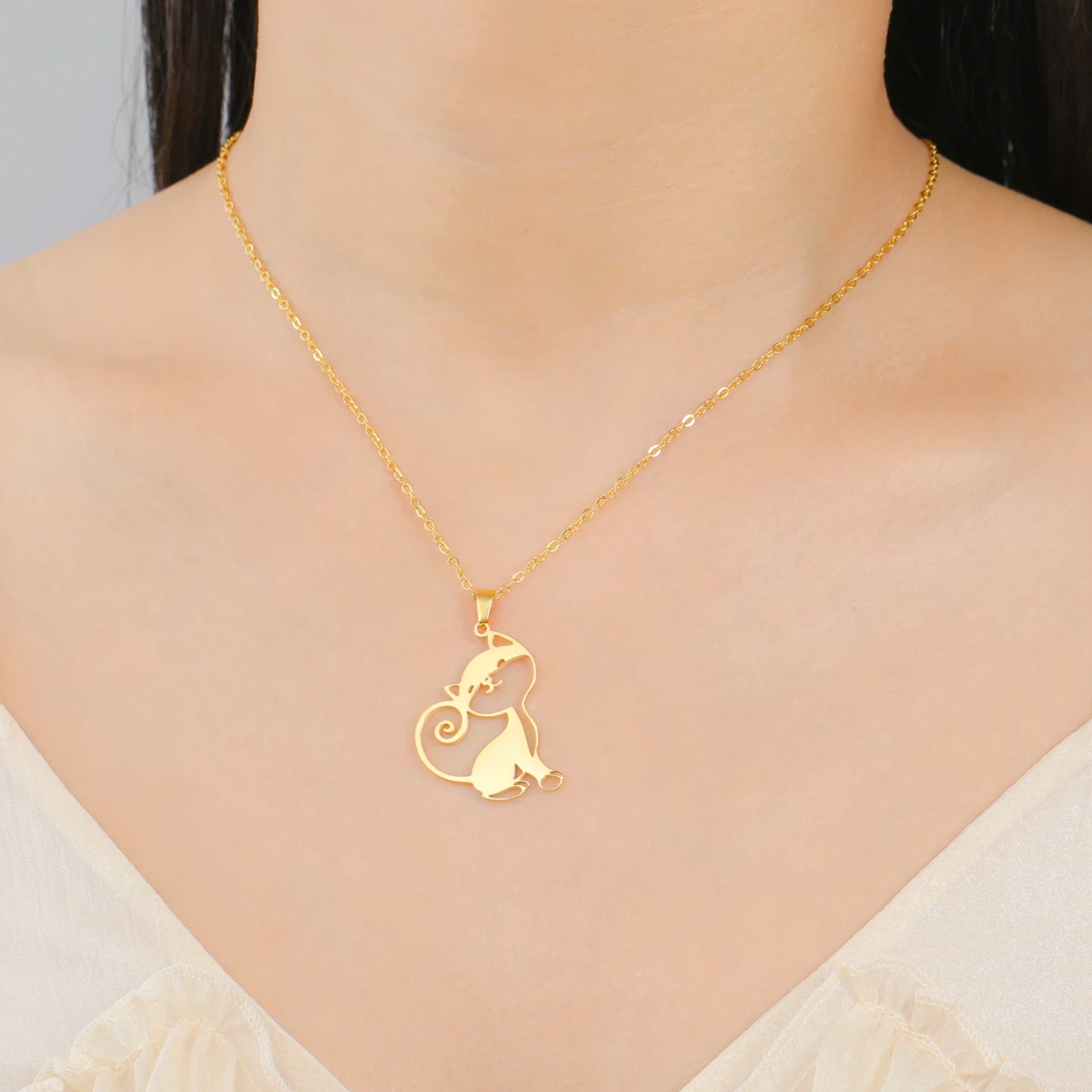 Kawaii Cat Necklace