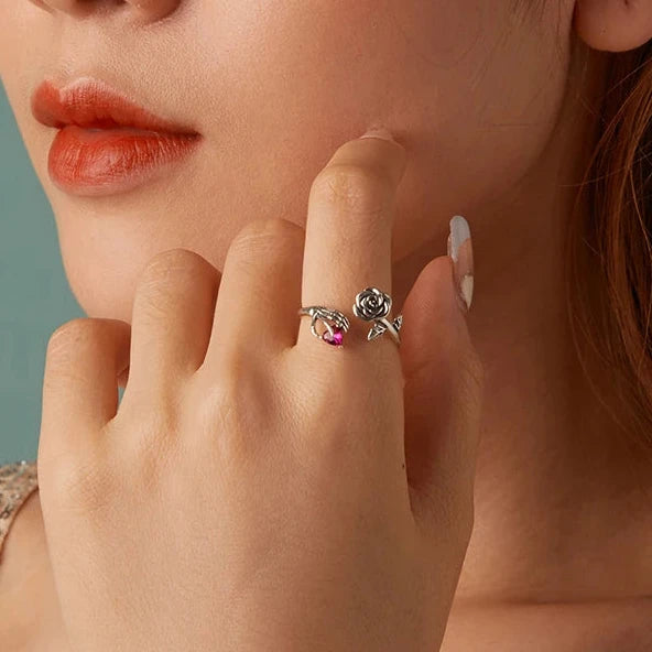 Bague Rose Éternelle