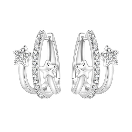 Boucles d’Oreilles Étoiles