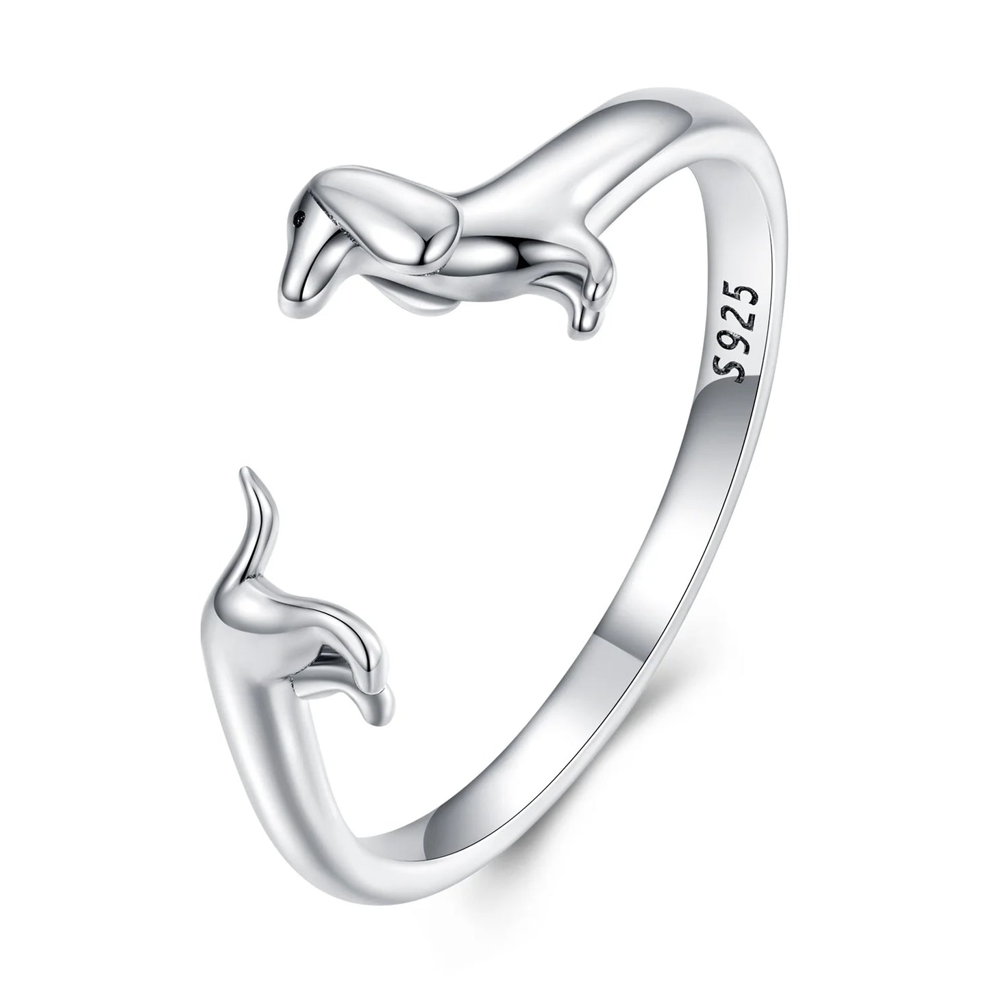 Bague Teckel éternel