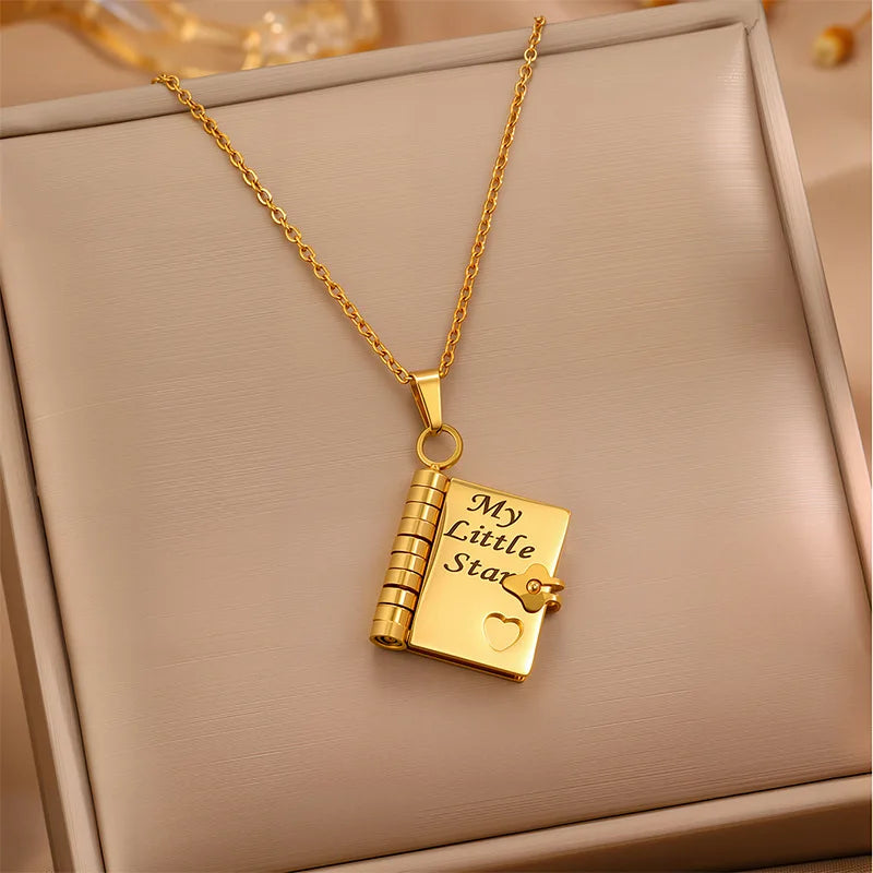Collier Livre Secret My Little Star