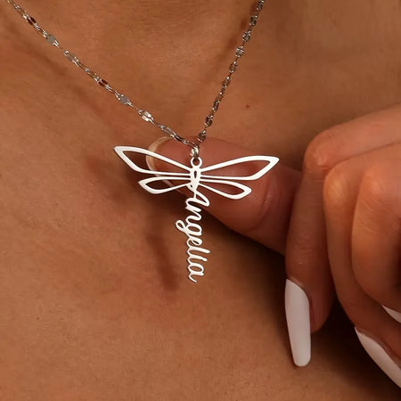 Collier personnalisé Libellule
