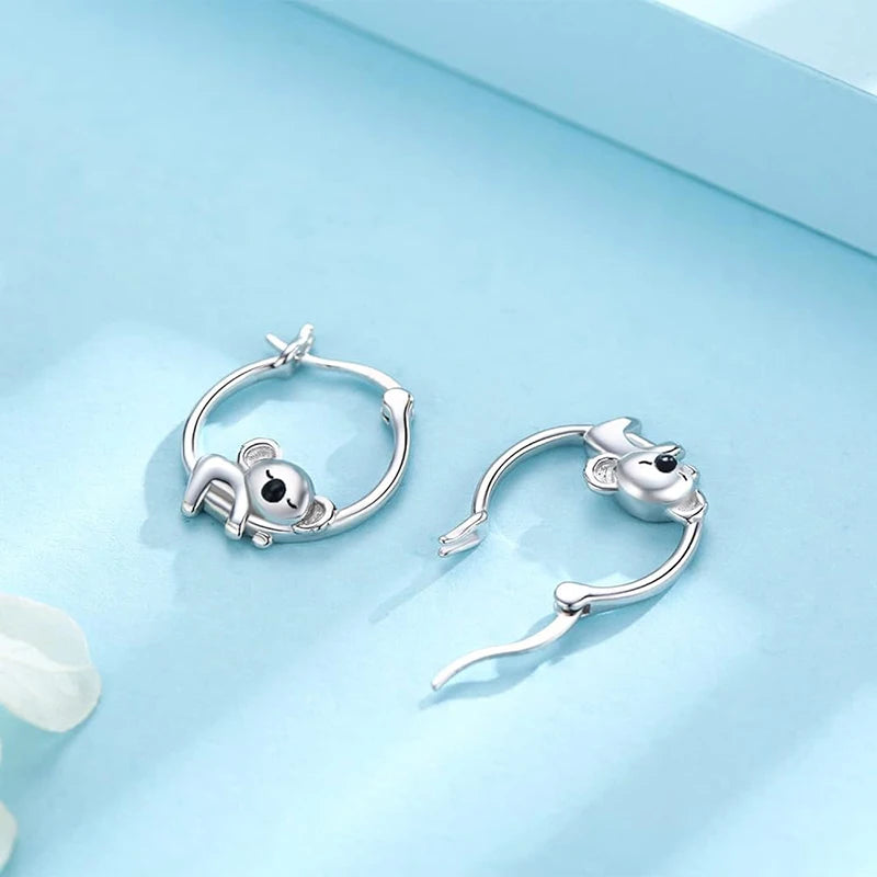 Boucles d’oreilles Koala Kawaii