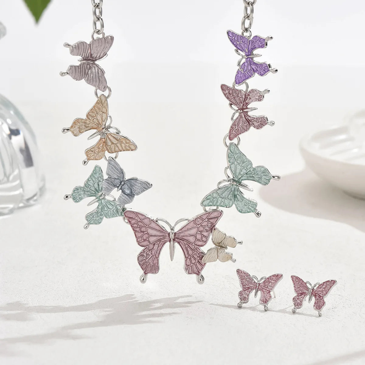 Boucles d’oreilles Papillons enchantés