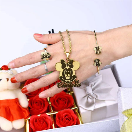 Collana personalizzata Minnie