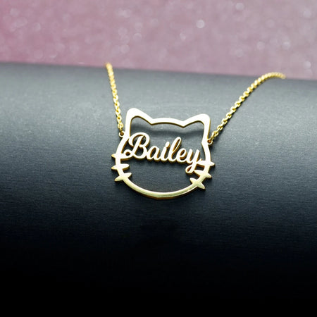 Collier personnalisé Kitty