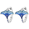Boucles d’oreilles Raie Manta