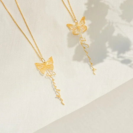 Collier personnalisé Papillon