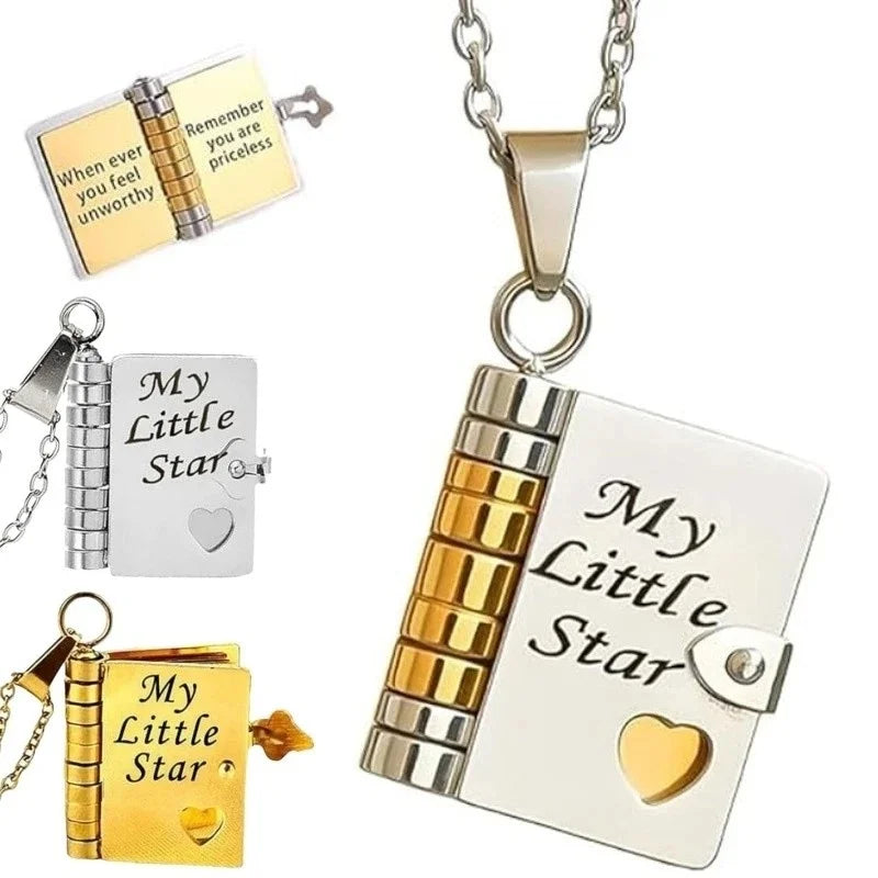 Collier Livre Secret My Little Star