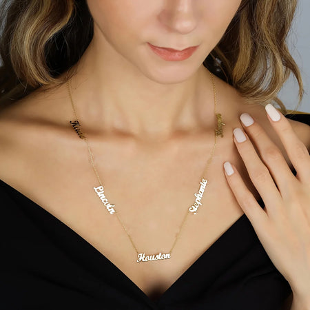 Collier personnalisé prénoms