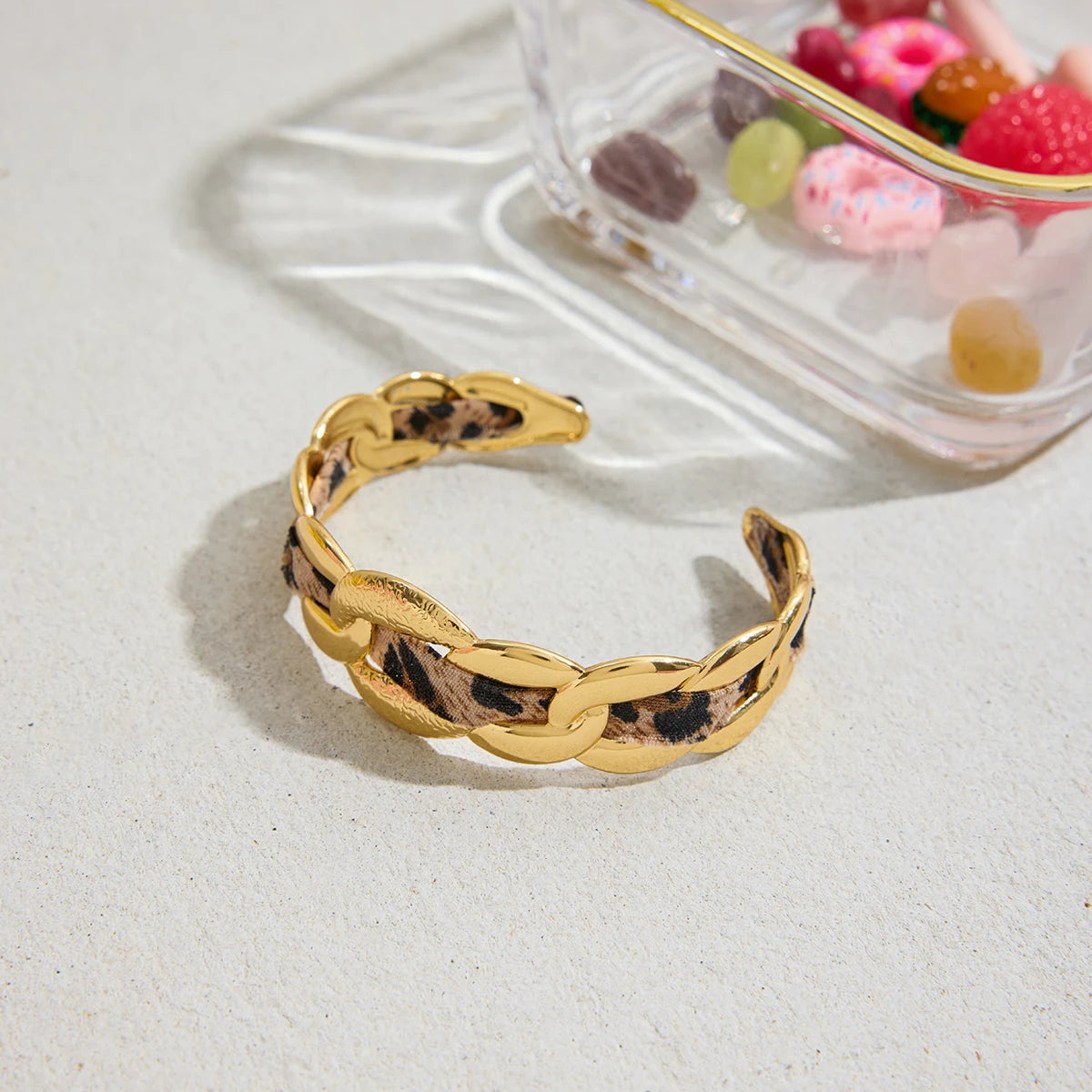 Bracelet jonc Safari