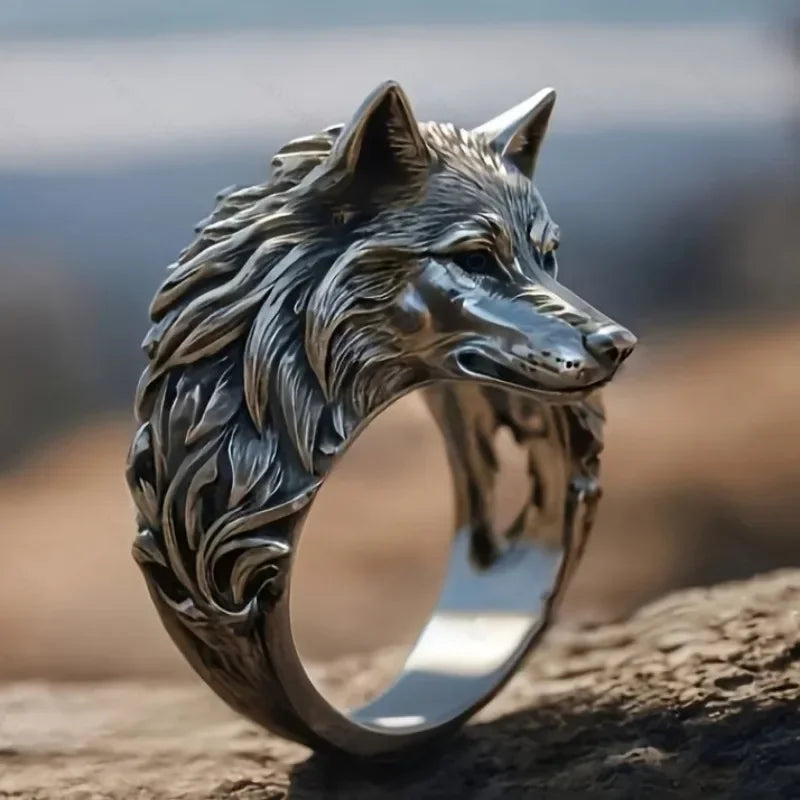 Bague Loup Fenrir
