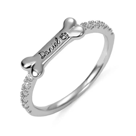 Anello personalizzato per amanti dei cani