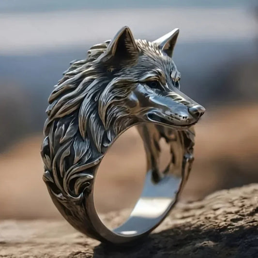Bague Loup Fenrir