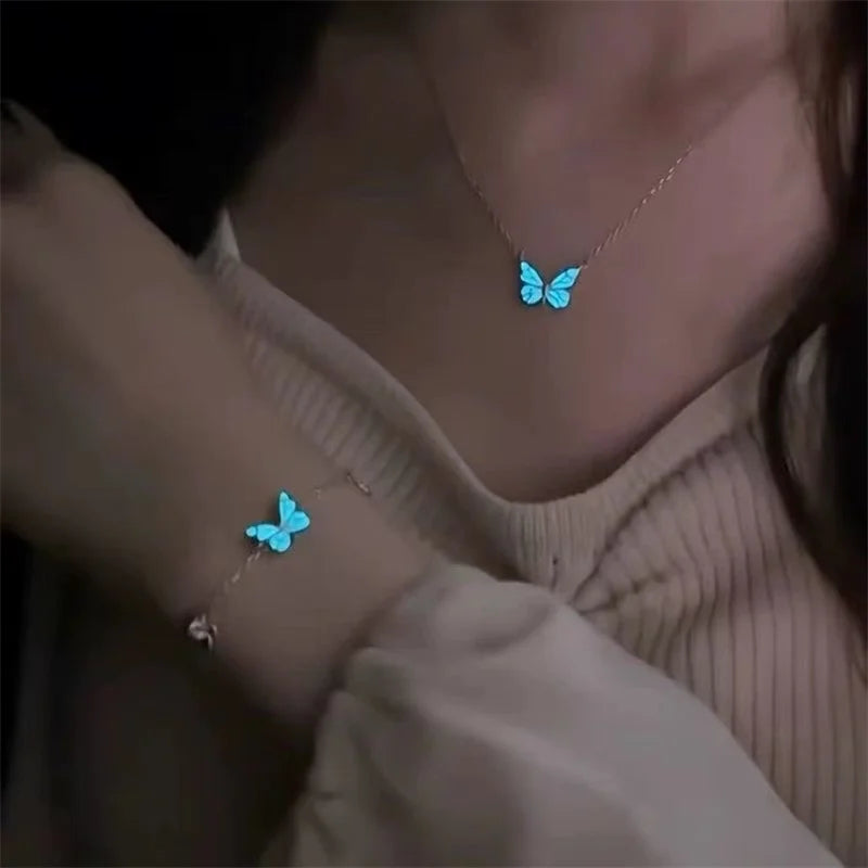 Collier Butterfly Glow