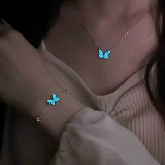 Collier Butterfly Glow