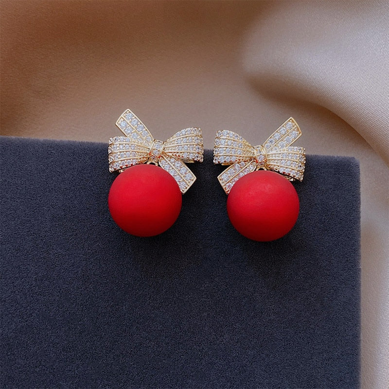 Boucles d’oreilles Féerie de Noël