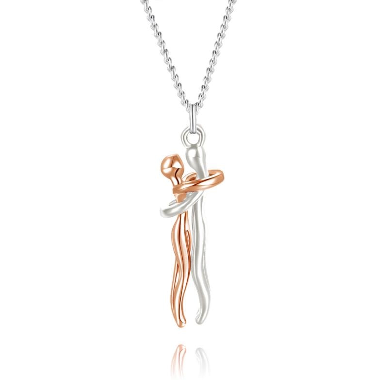 Collier les Amoureux enlacés