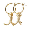 Jump Cat Earrings 