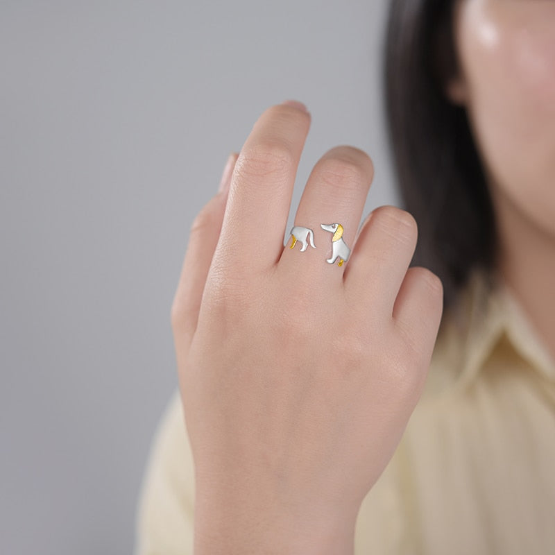 Bague Dog Lover