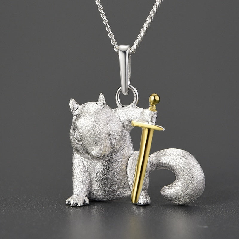 Collier Écureuil enchanté