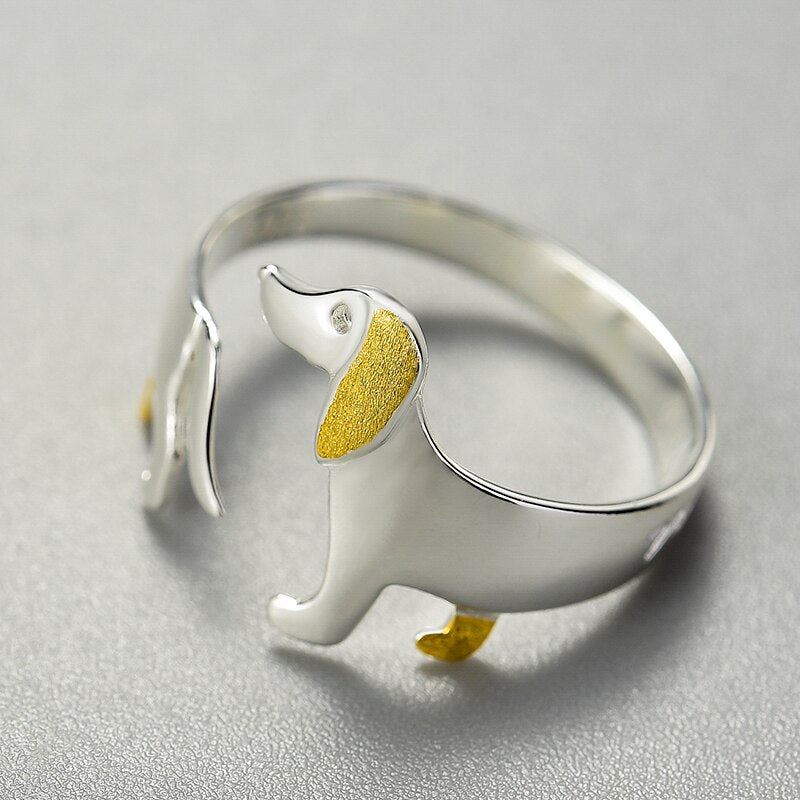 Bague Dog Lover
