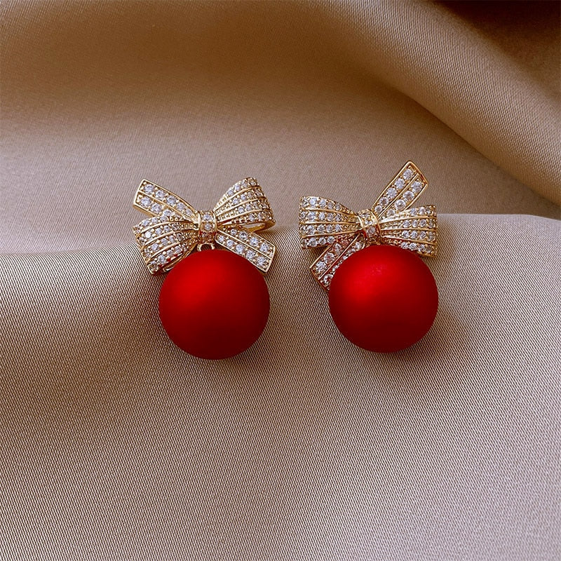 Boucles d’oreilles Féerie de Noël