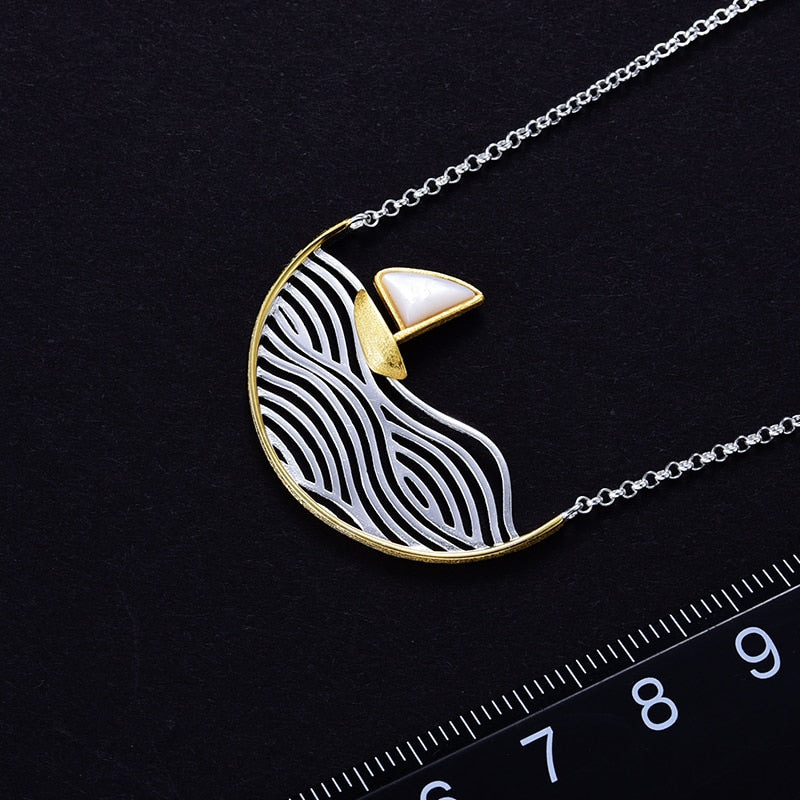 Collier Bateau sur l’eau