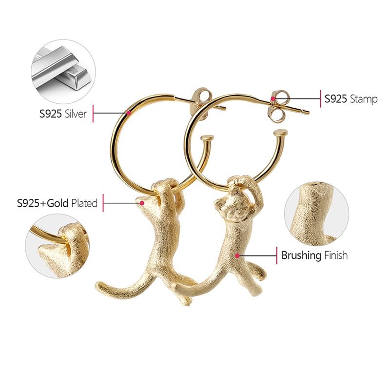 Boucles d’oreilles Jump Cat