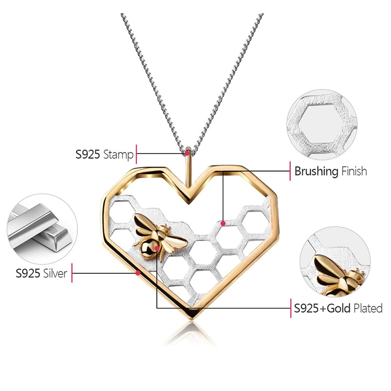 Pendentif Honey Bee