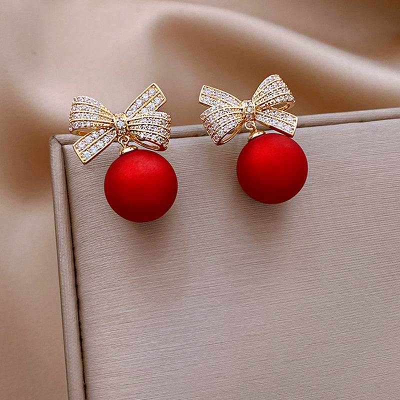 Boucles d’oreilles Féerie de Noël