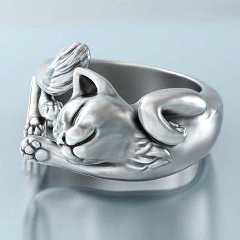 Bague Cat Lover