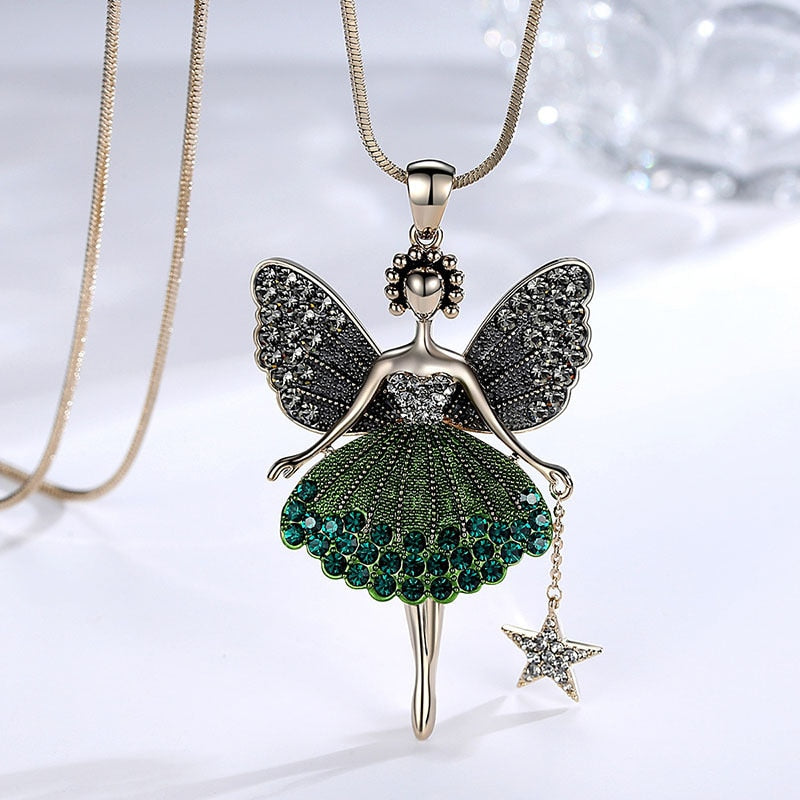 Collier Titania Fairy Ruby