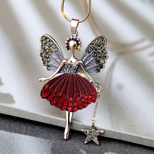 Collier Titania Fairy Ruby
