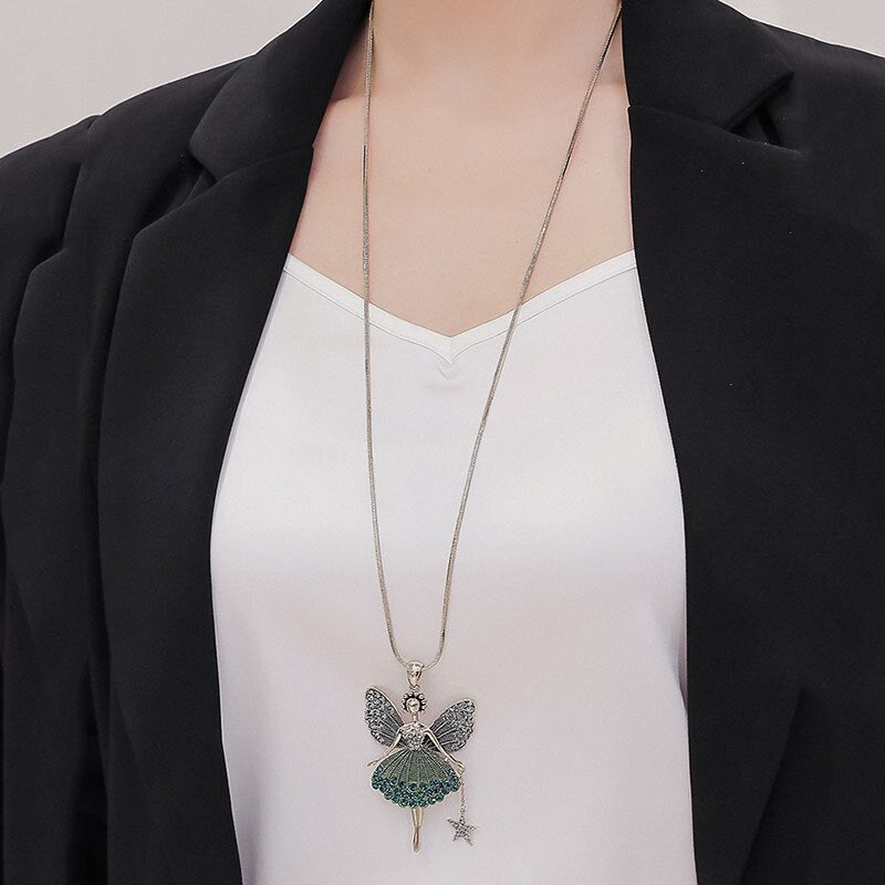 Collier Titania Fairy Ruby