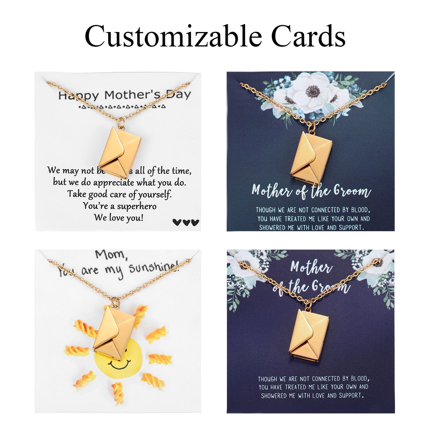 Collier pendentif Lettre d’amour