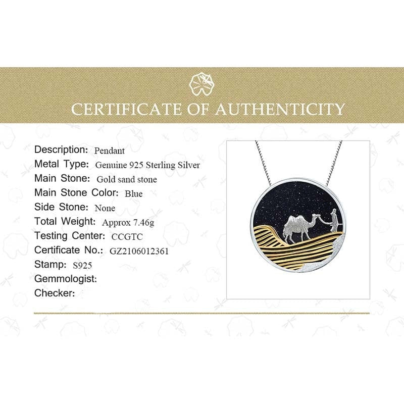 Pendentif Starry Night in Morocco