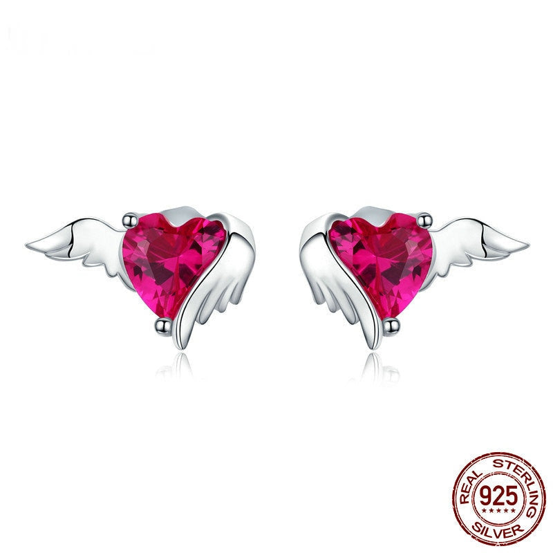 Boucles d’oreilles Angel or Devil Heart