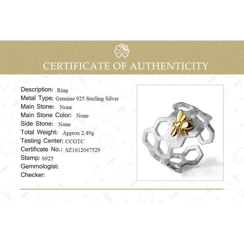 Bague Honey Bee