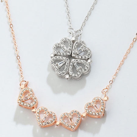 Collana con quadrifoglio