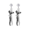 Boucles d’oreilles les Amoureux enlacés