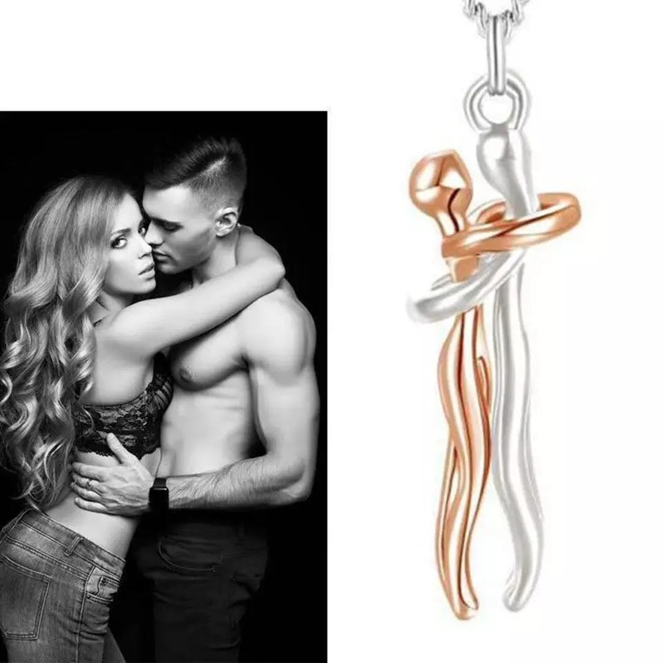 Collier les Amoureux enlacés