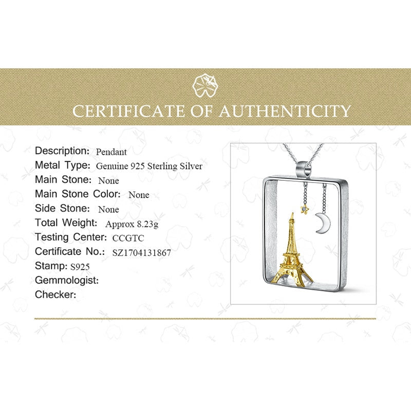 Pendentif I love Paris
